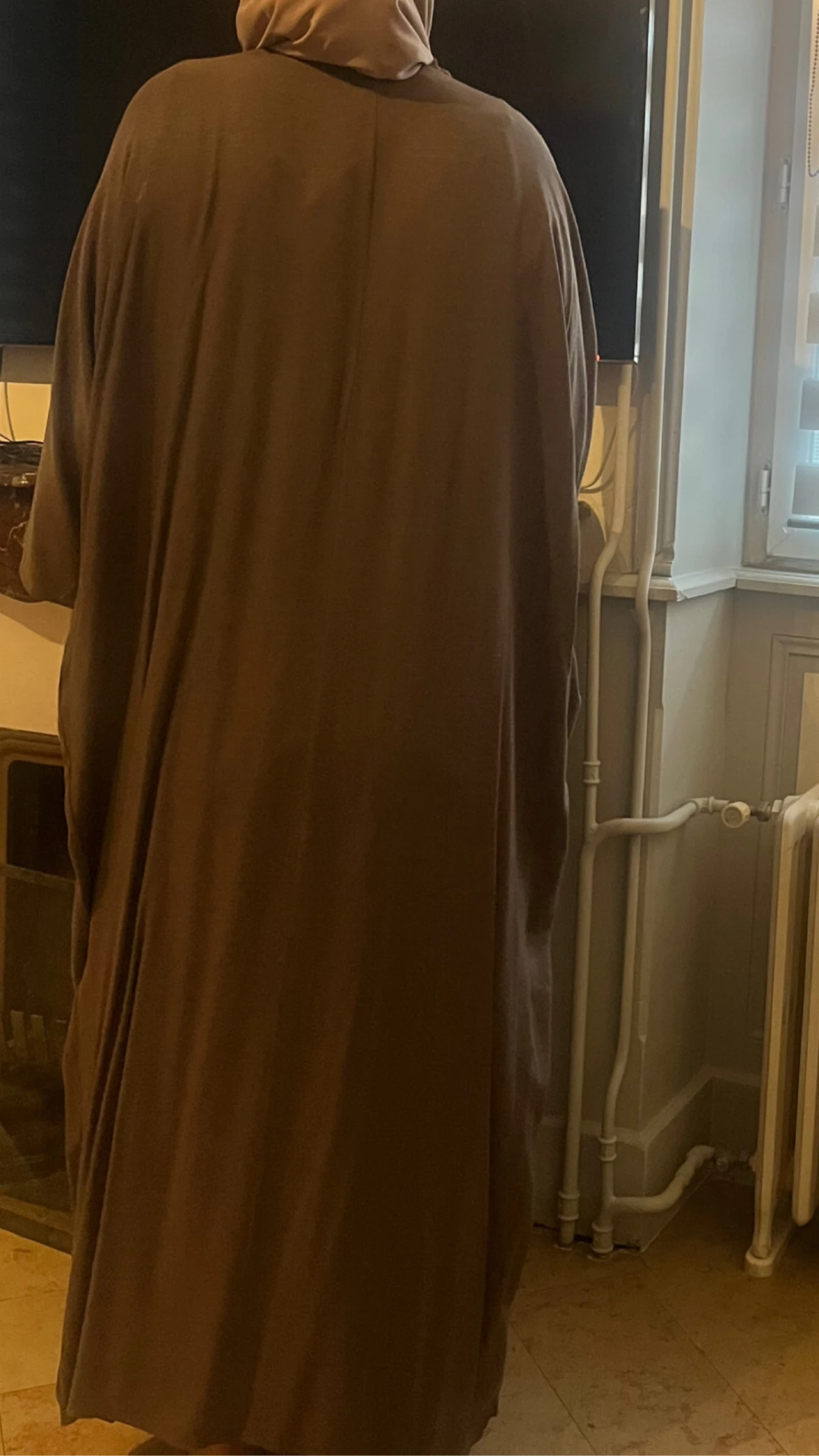 Vestido de 3 peças com efeito linho – photo 3